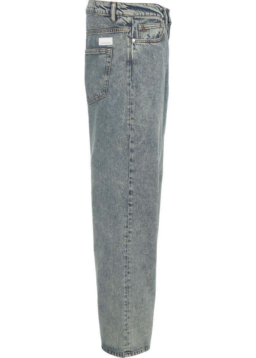 Blugi evazati Nine in the morning Loose fit jeans Blue Barbati (BM 19032937) 4