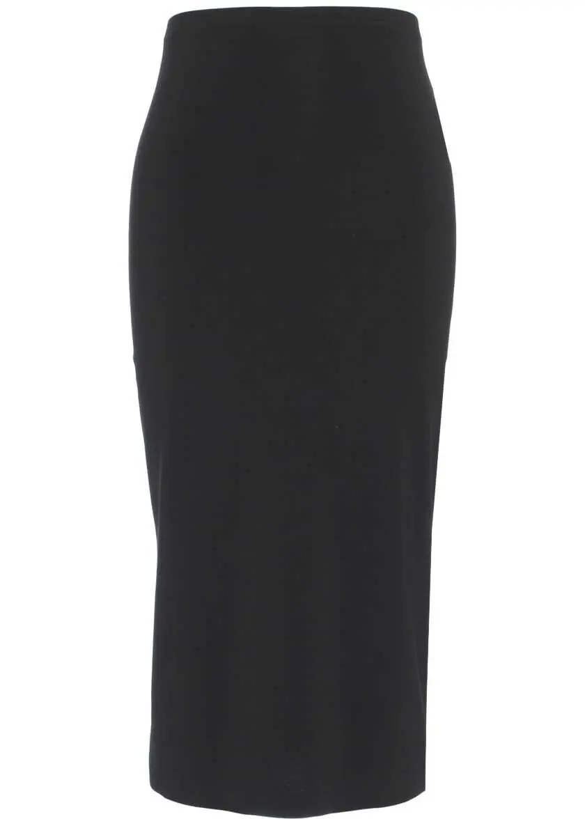 Fuste lungi NORMA KAMALI Midi skirt Black Femei (BM 19032940) 2