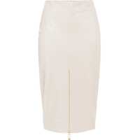 Fuste lungi Elisabetta Franchi Pencil skirt with crocodile embossing