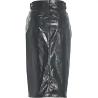 Fuste lungi Dama - Fuste lungi Liu Jo Faux leather midi skirt Red Femei (BM 19032946) - B-mall.ro