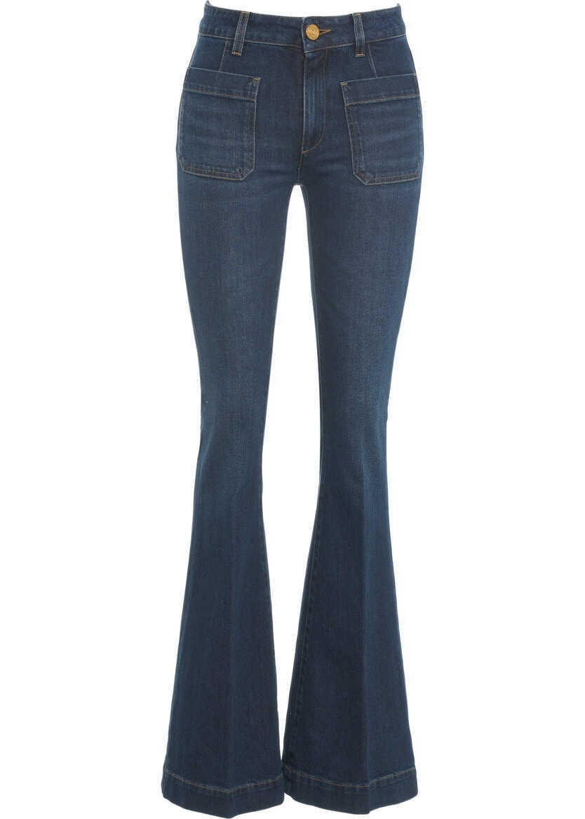 Blugi evazati SEAFARER Flared Jeans Delphine Blue Femei (BM 19032964) 6