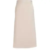 Fuste lungi Satin midi skirt Femei