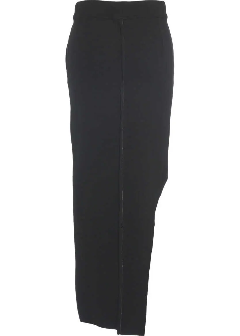 Fuste lungi Thom / Krom Midi skirt with drawstring Black Femei (BM 19032973) 4