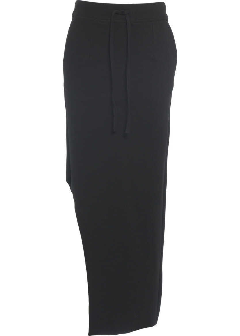Fuste lungi Thom / Krom Midi skirt with drawstring Black Femei (BM 19032973) 1