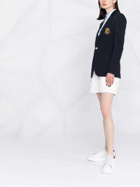 Sacouri Ralph Lauren Blazer with logo embroidery Blue Femei (BM 19032988) 4