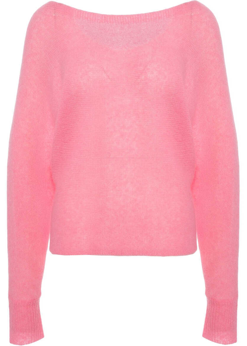 Pulovere CRUSH Knit sweater Amara Yangon Pink Femei (BM 19032994) 2