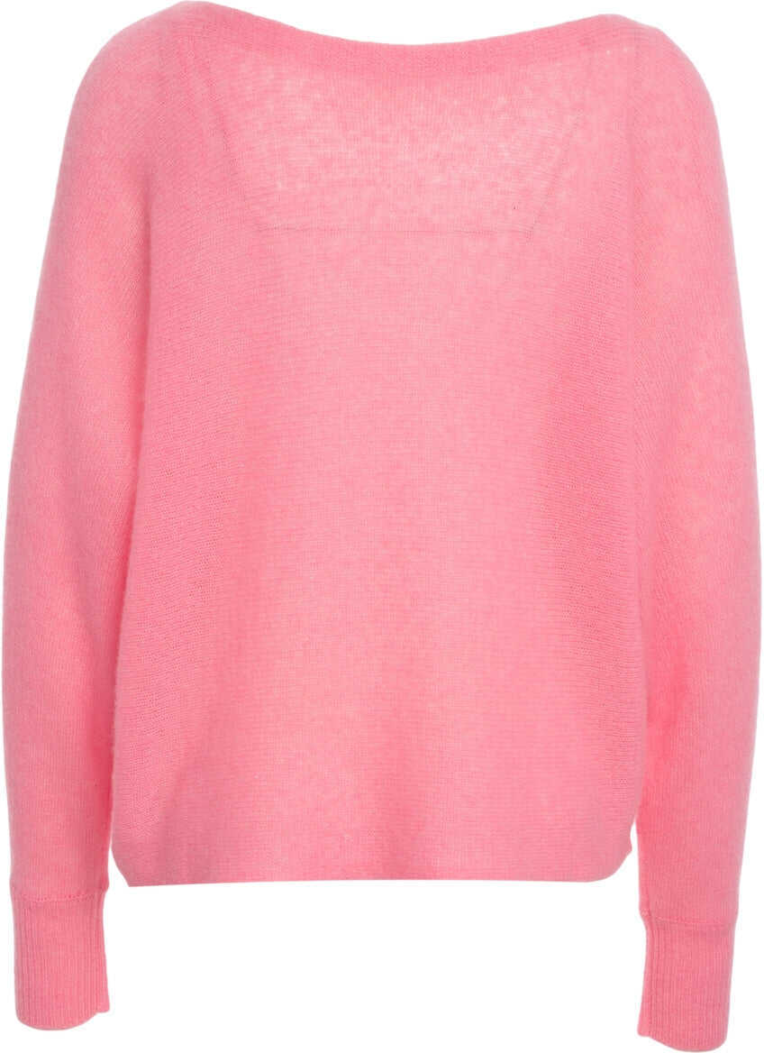 Pulovere CRUSH Knit sweater Amara Yangon Pink Femei (BM 19032994) 3