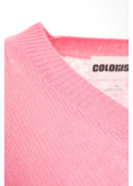 Pulovere CRUSH Knit sweater Amara Snoop Pink Femei (BM 19032997) 5