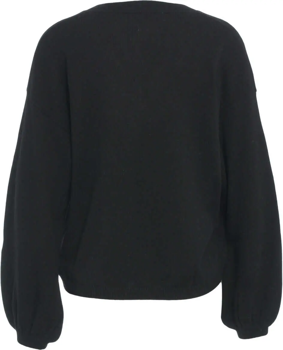 Pulovere CRUSH Cashmere sweater Papua Black Femei (BM 19033009) 3