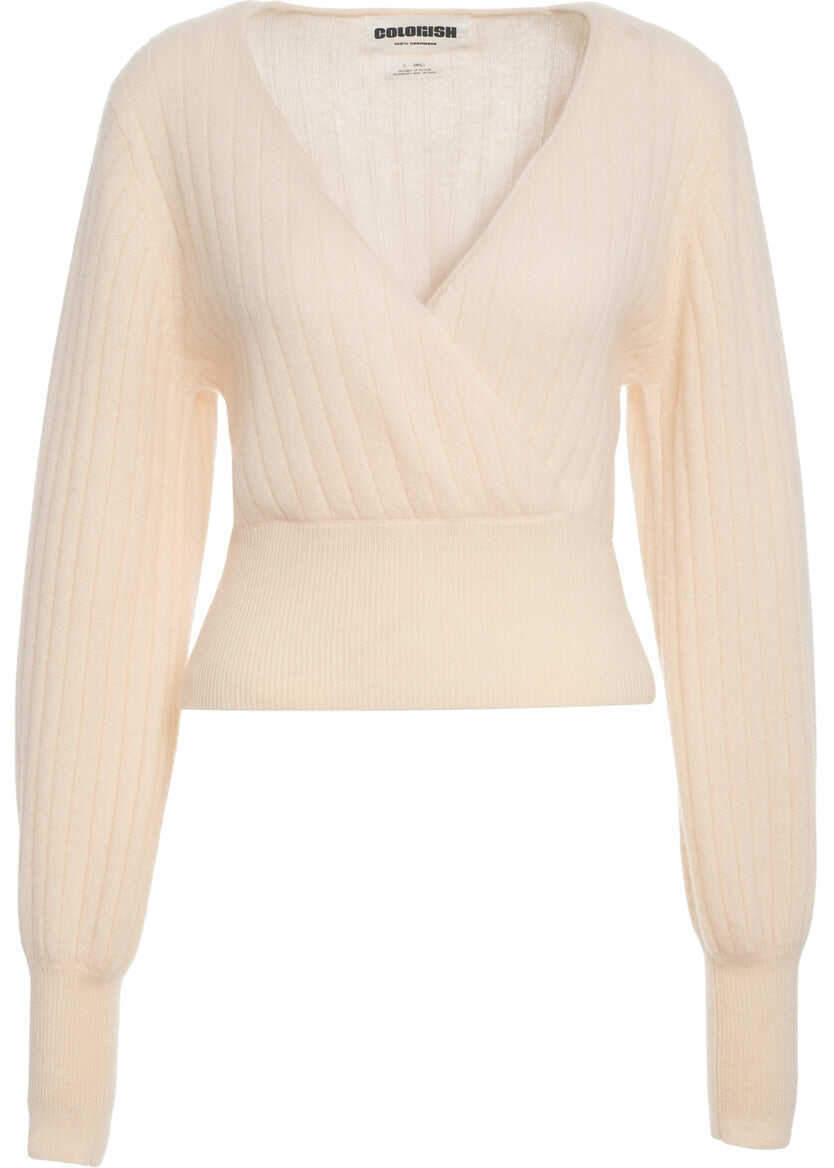 Pulovere CRUSH Cashmere sweater Kim Beige Femei (BM 19033015) 2