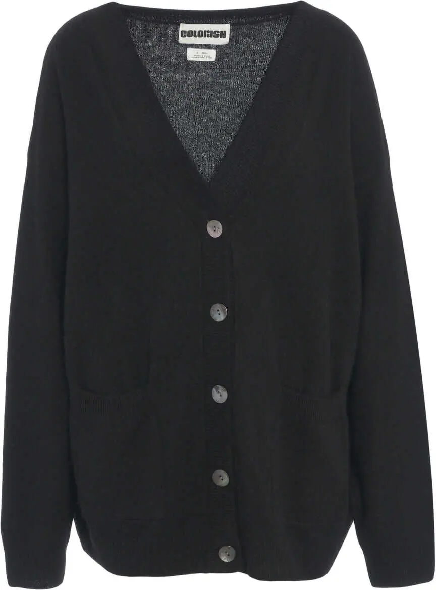 Cardigane CRUSH Cashmere cardigan Canggu Black Femei (BM 19033018) 2