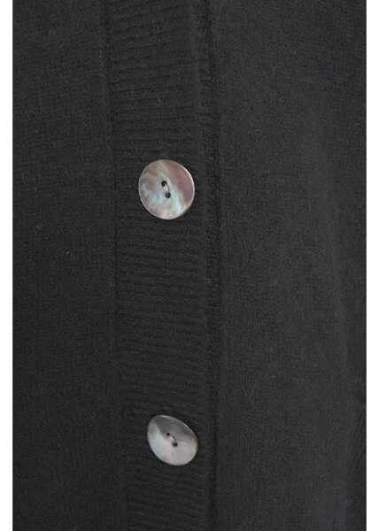 Cardigane CRUSH Cashmere cardigan Canggu Black Femei (BM 19033018) 4