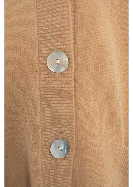 Cardigane CRUSH Cashmere cardigan Canggu Brown Femei (BM 19033018) 5
