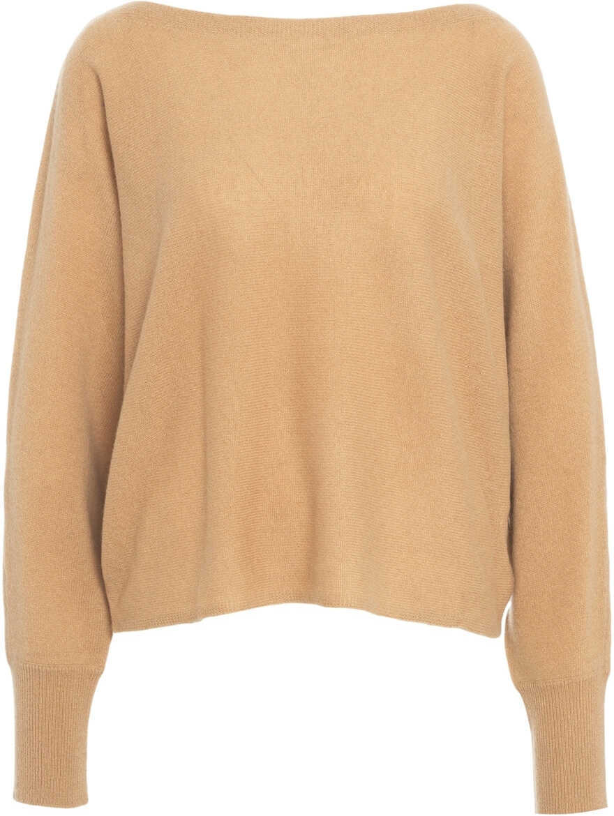 Pulovere CRUSH Cashmere sweater Yangon Brown Femei (BM 19033021) 2