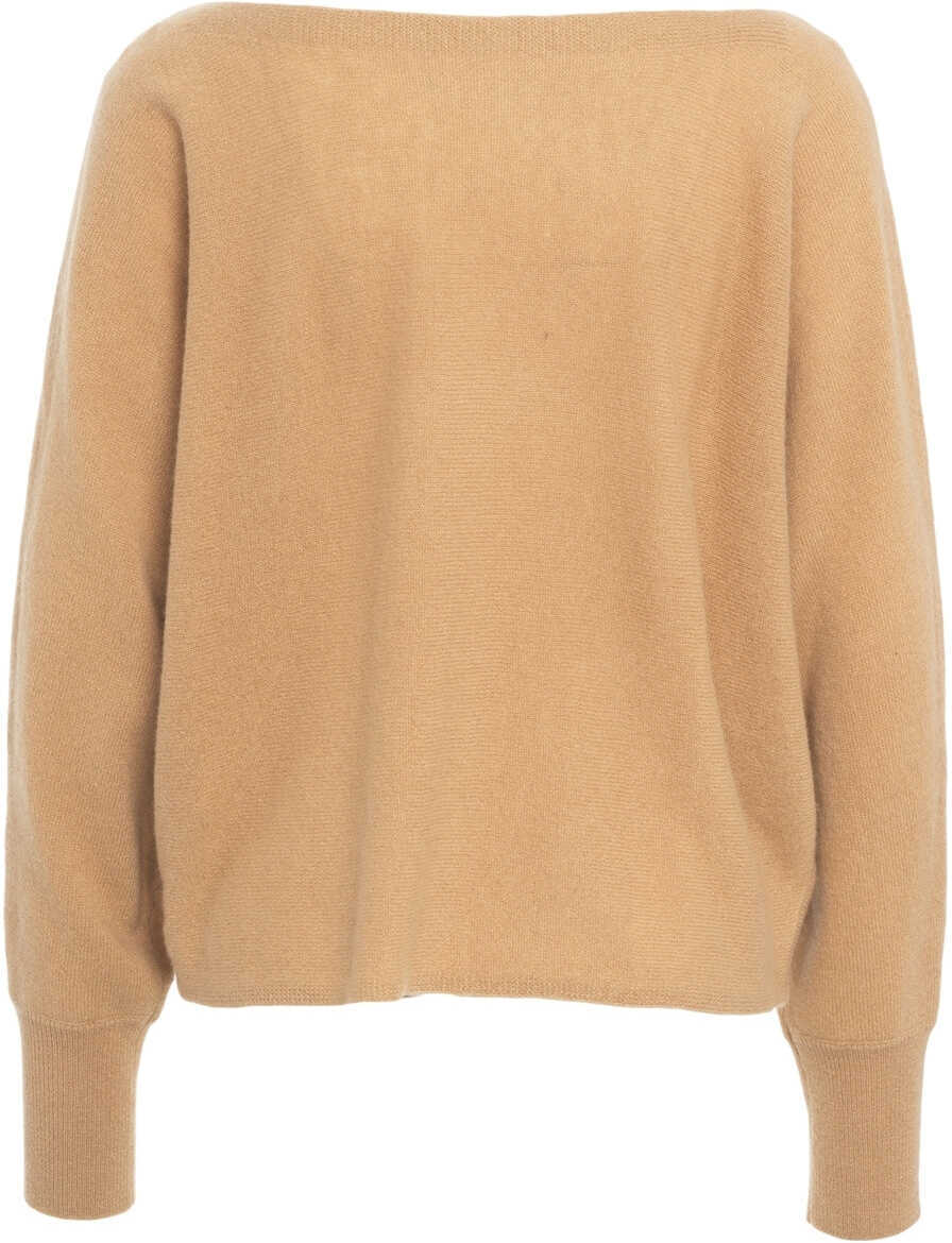 Pulovere CRUSH Cashmere sweater Yangon Brown Femei (BM 19033021) 3