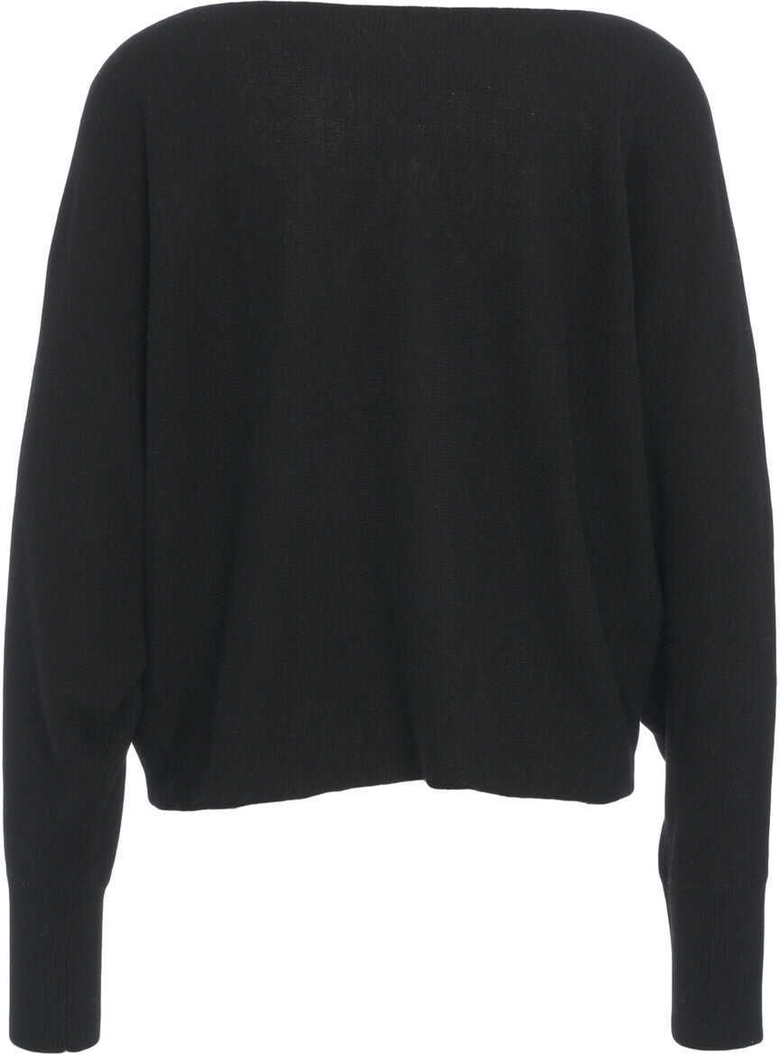 Pulovere CRUSH Cashmere sweater Yangon Black Femei (BM 19033021) 3
