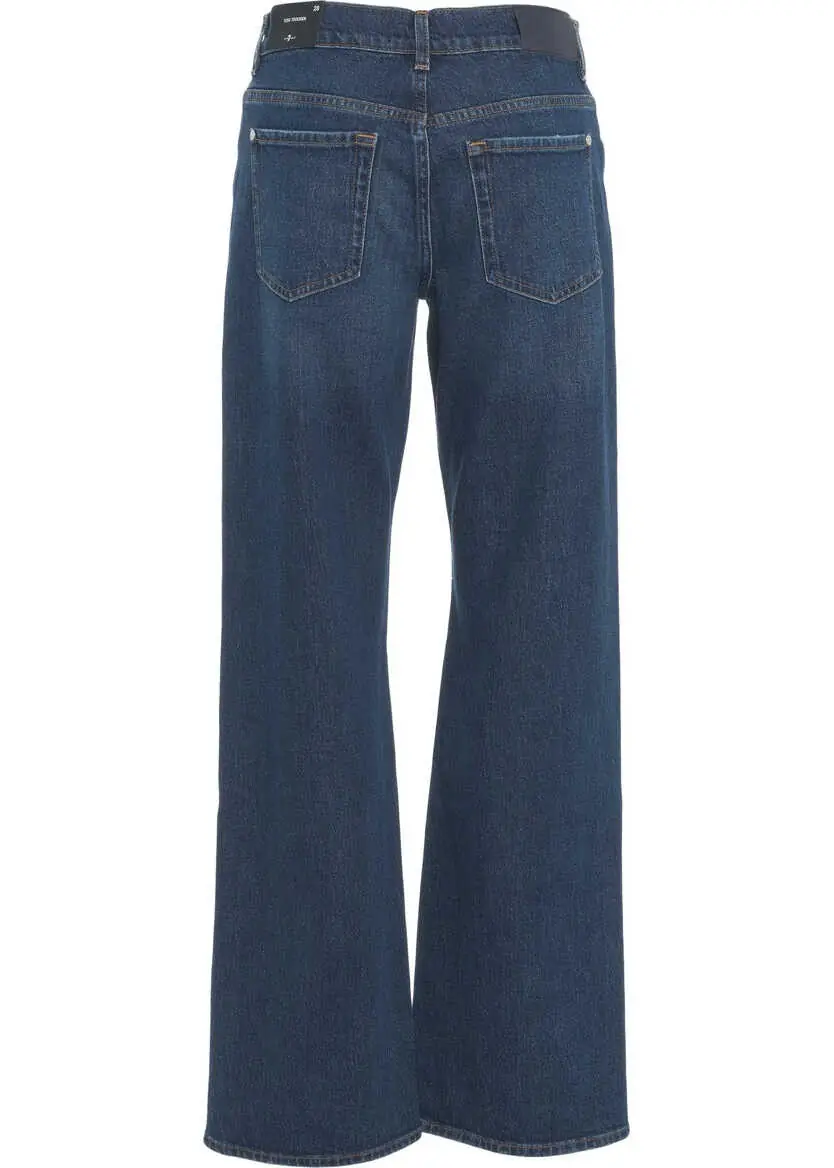 Blugi drepti 7 For All Mankind Straight leg jeans Tess Blue Femei (BM 19033027) 3