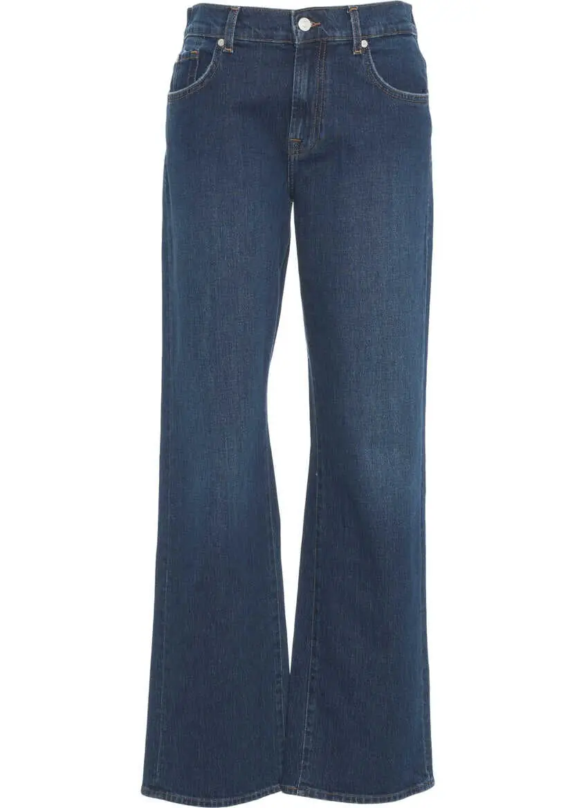 Blugi drepti 7 For All Mankind Straight leg jeans Tess Blue Femei (BM 19033027) 1