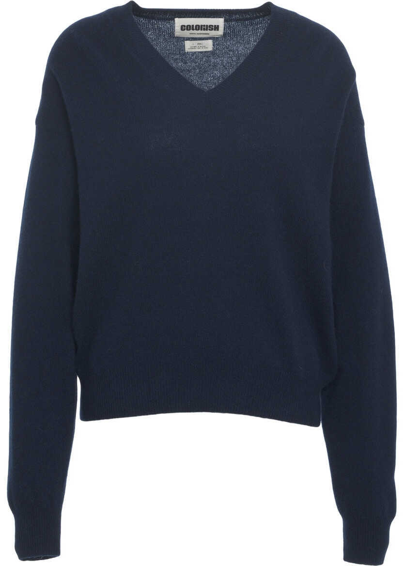 Pulovere CRUSH Cashmere sweater Malibu Blue Femei (BM 19033036) 2