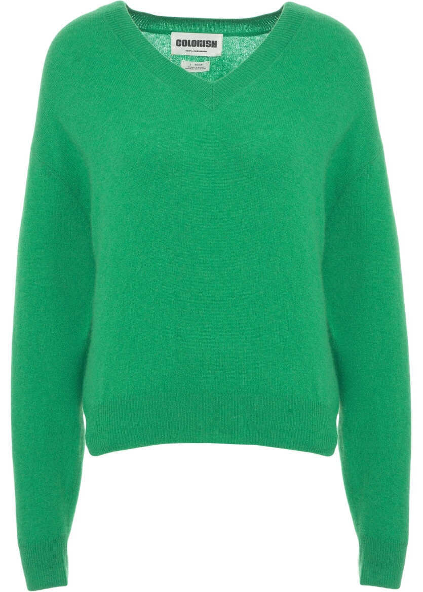 Pulovere CRUSH Cashmere sweater Malibu Green Femei (BM 19033036) 2