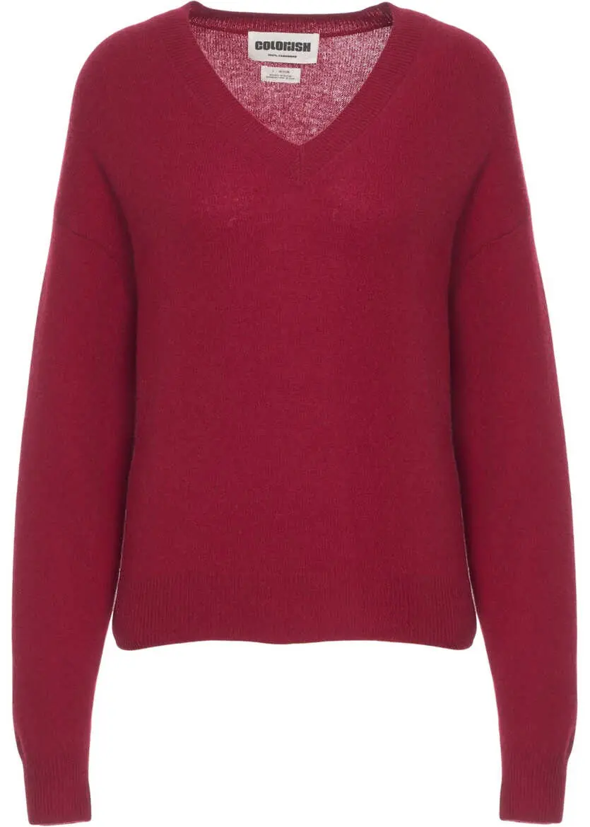 Pulovere CRUSH Cashmere sweater Malibu Red Femei (BM 19033036) 2