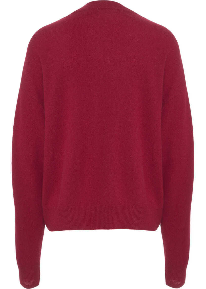 Pulovere CRUSH Cashmere sweater Malibu Red Femei (BM 19033036) 3