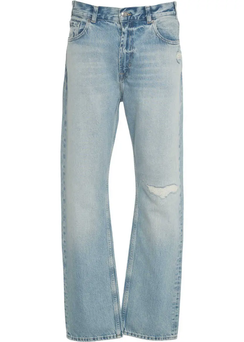 Blugi drepti 7 For All Mankind Straight cut jeans Blue Barbati (BM 19033039) 2