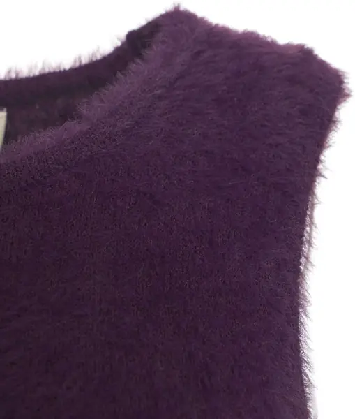 Maiouri Baum und Pferdgarten Fuzzy tank top Chaima Purple Femei (BM 19033048) 5