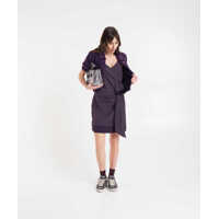 Rochii scurte Dama - Rochii scurte Baum und Pferdgarten Mini dress with flower detail Andria Purple Femei (BM 19033051) - B-mall.ro