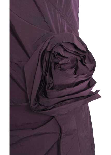 Rochii scurte Baum und Pferdgarten Mini dress with flower detail Andria Purple Femei (BM 19033051) 7