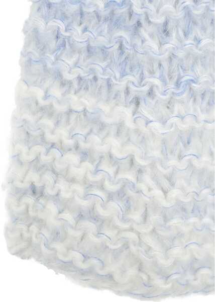 Maiouri Dawn x Dare Mohair knit top Vesper Blue Femei (BM 19033063) 4