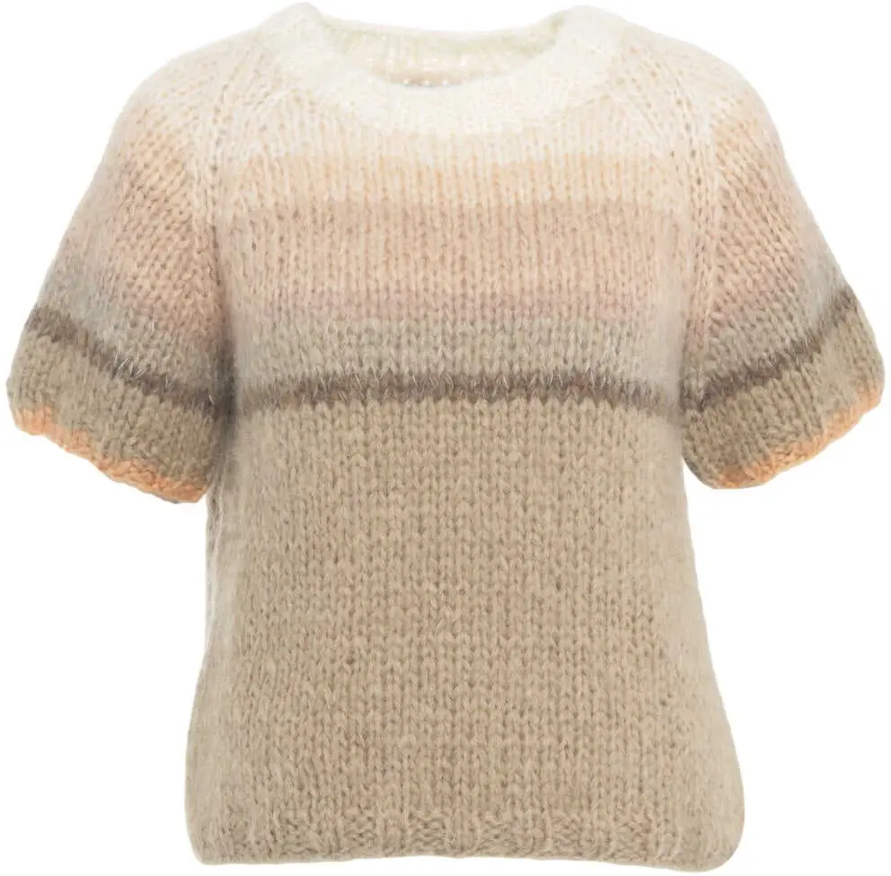 Pulovere Dawn x Dare Short sleeve knit sweater Estelle Multicolor Femei (BM 19033069) 2