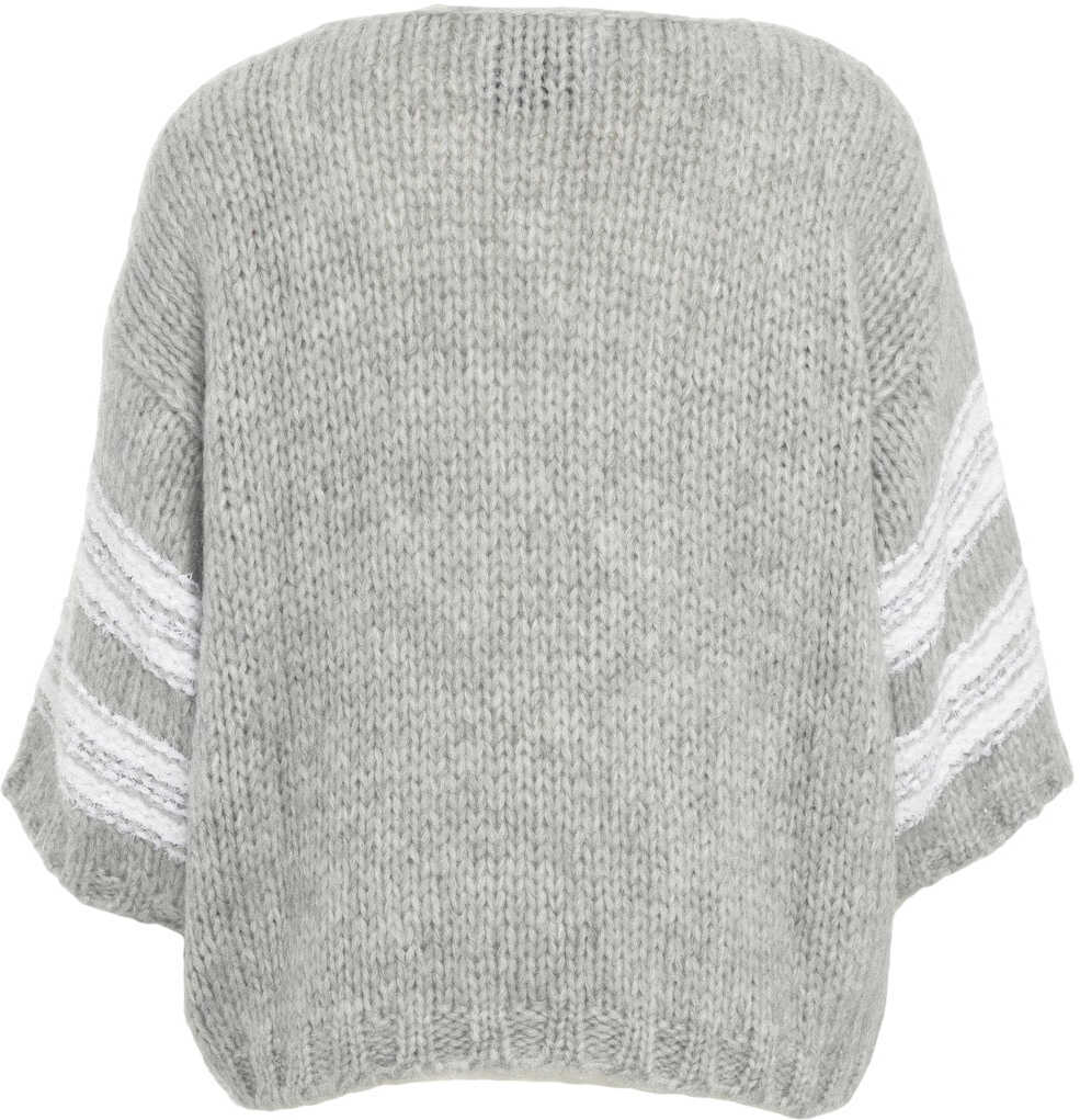 Pulovere Dawn x Dare Mohair blend knit sweater Elvina Grey Femei (BM 19033075) 3