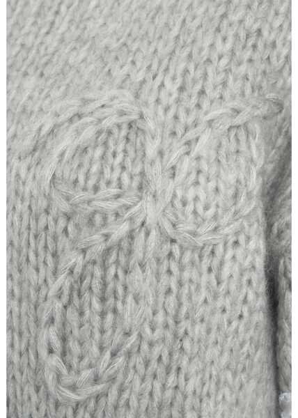 Pulovere Dawn x Dare Mohair blend knit sweater Elvina Grey Femei (BM 19033075) 5