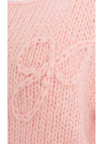 Pulovere Dawn x Dare Mohair blend knit sweater Elvina Pink Femei (BM 19033075) 5