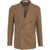 Tagliatore Virgin wool double-breasted blazer Brown