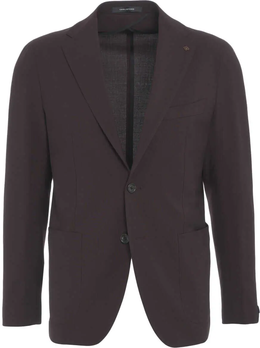Costume Tagliatore Virgin wool single-breasted suit Purple Barbati (BM 19033111) 5
