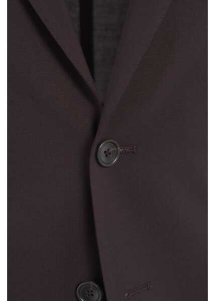 Costume Tagliatore Virgin wool single-breasted suit Purple Barbati (BM 19033111) 8