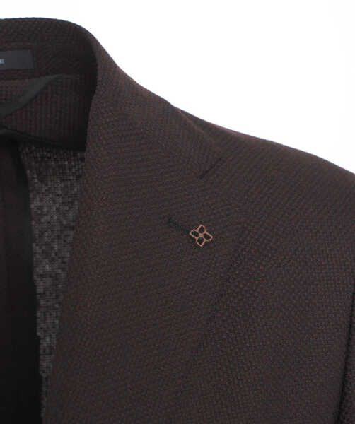 Sacouri Tagliatore Virgin wool single-breasted blazer Purple Barbati (BM 19033138) 4
