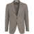 Tagliatore Virgin wool single-breasted blazer Grey