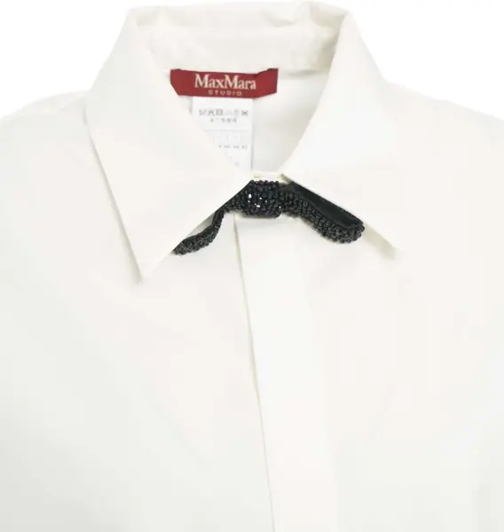 Bluze elegante Max Mara Oversized shirt Roll White Femei (BM 19033144) 6