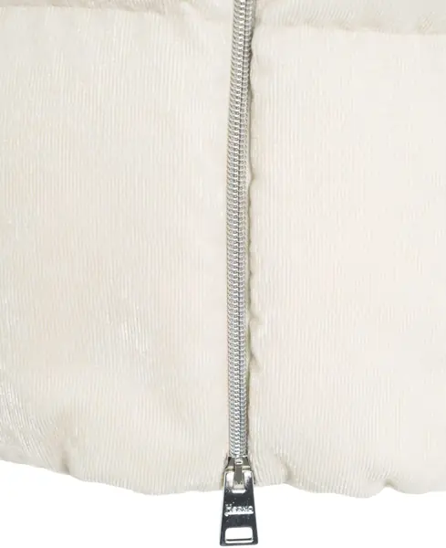 Veste Herno Needlecord down vest White Femei (BM 19033183) 4