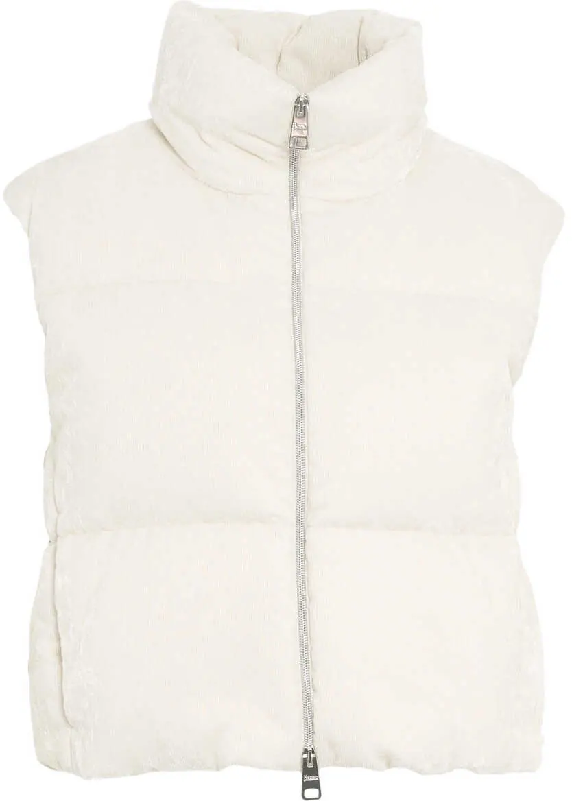 Veste Herno Needlecord down vest White Femei (BM 19033183) 1