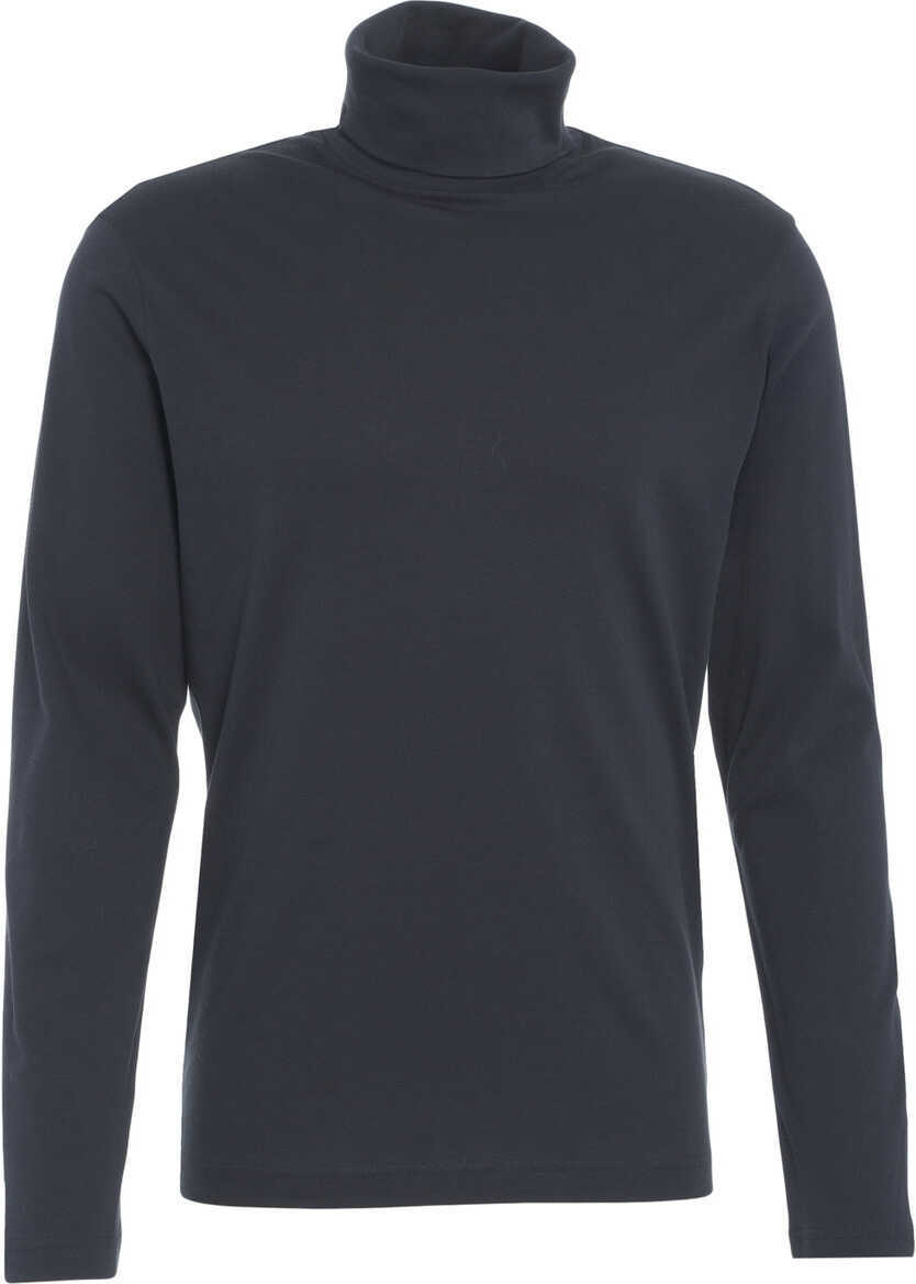 Pulovere Stefan Brandt Jersey turtleneck sweater Eli Rolli Blue Barbati (BM 19033189) 2