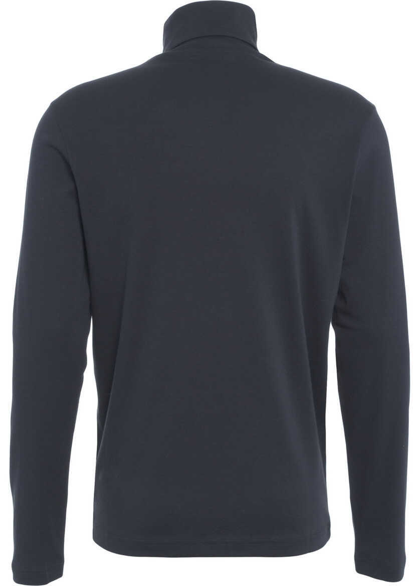 Pulovere Stefan Brandt Jersey turtleneck sweater Eli Rolli Blue Barbati (BM 19033189) 3