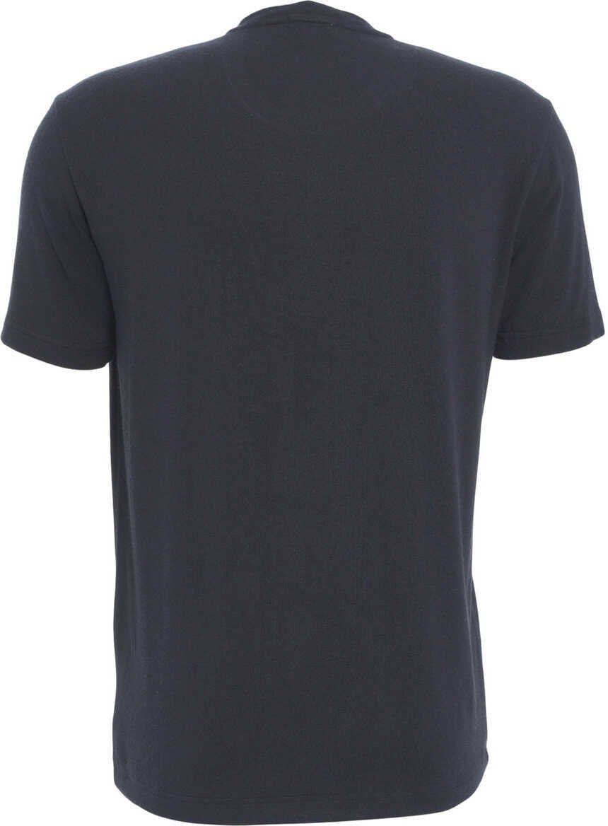 Tricouri Stefan Brandt Modal blend t-shirt Enno Blue Barbati (BM 19033195) 3