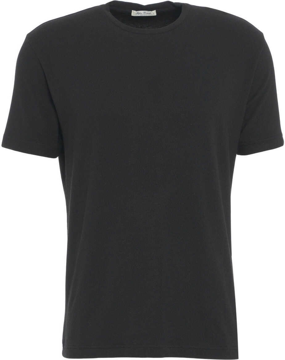 Tricouri Stefan Brandt Modal blend t-shirt Enno Black Barbati (BM 19033195) 2