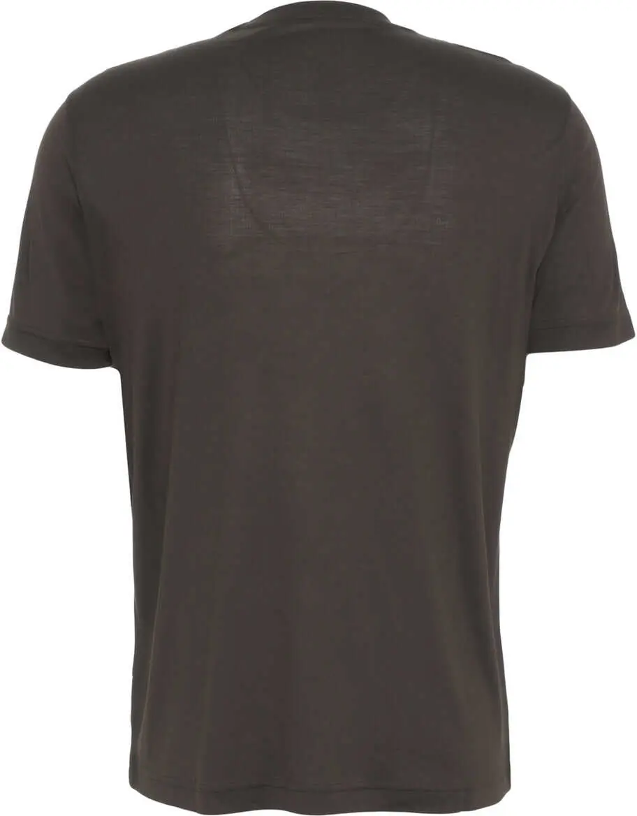 Tricouri Stefan Brandt Silk t-shirt Enno Brown Barbati (BM 19033198) 3