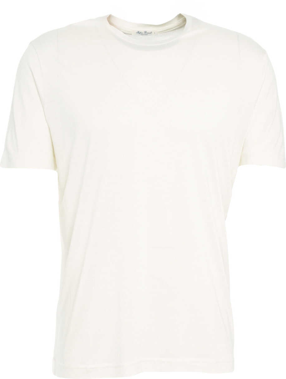 Tricouri Stefan Brandt Silk t-shirt Enno White Barbati (BM 19033198) 2