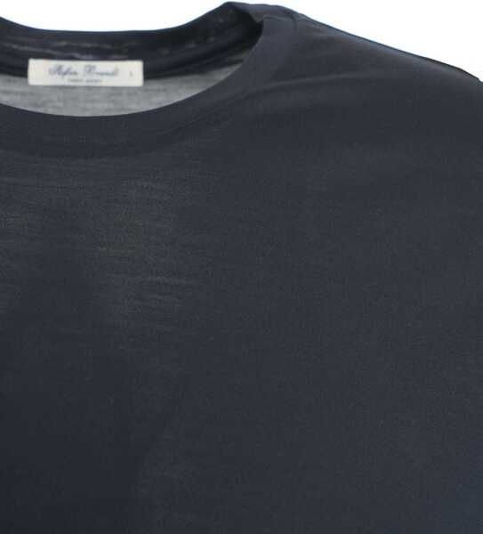 Tricouri Stefan Brandt Silk t-shirt Enno Blue Barbati (BM 19033198) 5